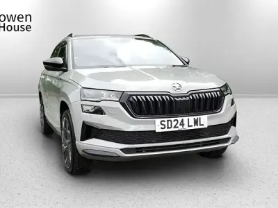 Used Skoda Karoq SportLine 150 HP (110 kW) 2024 Grey SUV
