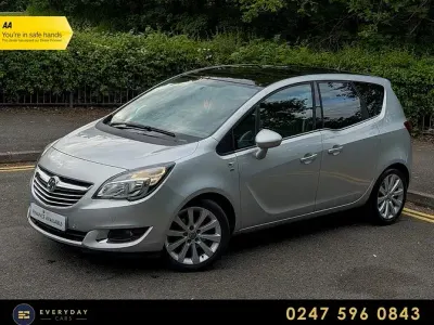 Second-hand Vauxhall Meriva 120 CP (88 kW) 2014 Argintiu Monovolum
