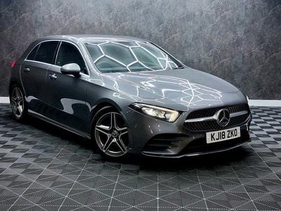 Used Mercedes A180 AMG Line Premium 116 HP (85 kW) 2018 Grey Hatchback