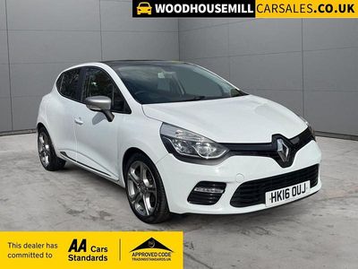 Used Renault Clio IV Dynamique 90 HP (66 kW) 2016 White Hatchback