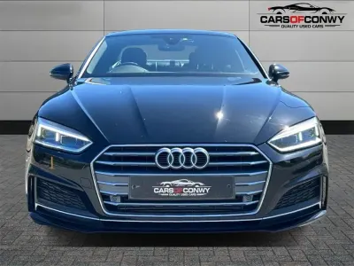 Used Audi A5 S-Line 150 HP (110 kW) 2019 Black Coupe