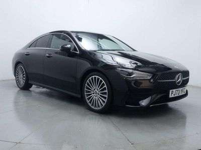 Used Mercedes CLA200 AMG Line Premium 163 HP (119 kW) 2023 Black Coupe