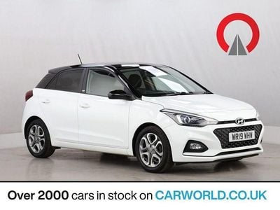 White Used 2019 Hyundai i20 Hatchback | £9,707 (Fair price)
