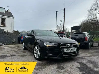Used Audi A4 Comfort 163 HP (119 kW) 2015 Black Sedan