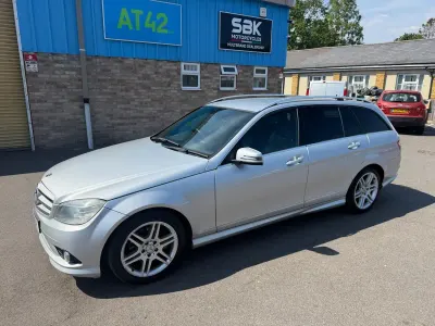 Used Mercedes C200 2009 Silver Estate