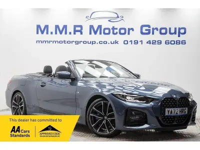 Begagnad BMW 430 Cabriolet M Sport 2023 Blå Cab