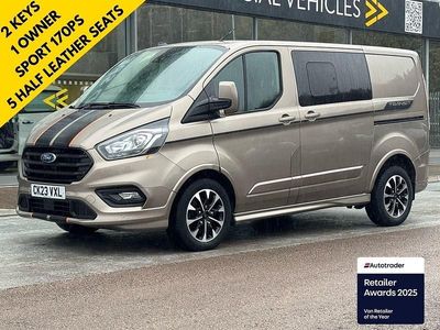Used Ford Transit Custom Sport 170 HP (125 kW) 2023 Silver Van