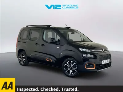 Begagnad Citroën e-Berlingo XTR 100 kW (136 HK) 2023 Svart Minibuss