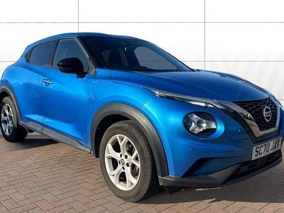Used Nissan Juke N-Connecta 114 HP (83 kW) 2021 Blue SUV