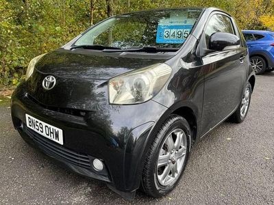 Black Used 2009 Toyota iQ Hatchback | £3,495 (A bit pricey)