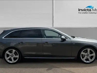 Usado Audi A4 S-Line 204 CV (150 kW) 2022 Gris Familiar