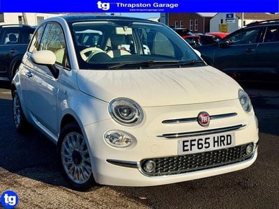 White Used 2015 Fiat 500 Lounge Hatchback | £4,995 (Good price)