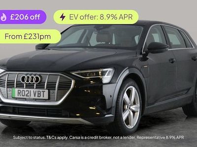 Black Used 2021 Audi e-tron Comfort SUV | £14,774 (Fair price)