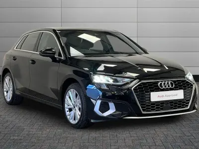 Begagnad Audi A3 e-tron Sport 204 HK (150 kW) 2021 Svart Halvkombi