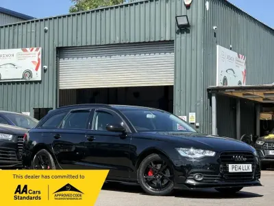 Used Audi A6 190 HP (139 kW) 2014 Black Estate