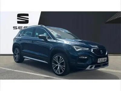 Used Seat Ateca Xperience Lux 150 HP (110 kW) 2022 Blue SUV