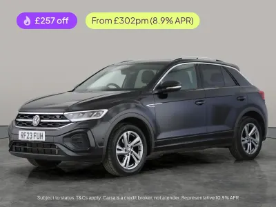 Used VW T-Roc R-line 150 HP (110 kW) 2023 Black SUV
