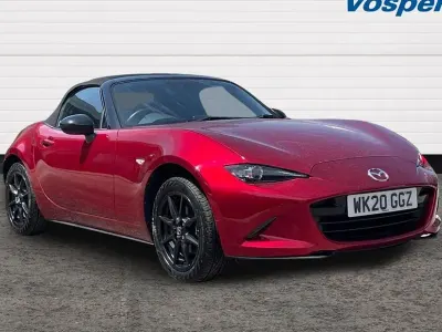 Used Mazda MX5 132 HP (97 kW) 2020 Red Cabriolet