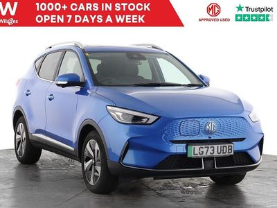 Used MG ZS Trophy 114 kW (156 HP) 2023 Blue SUV