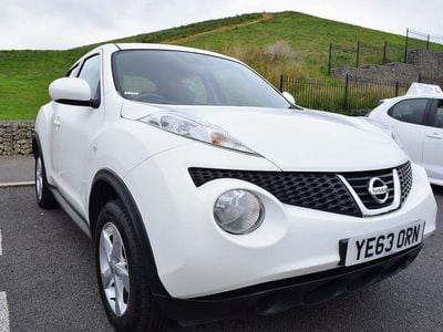 White Used 2013 Nissan Juke Visia SUV | £2,850 (Good price)