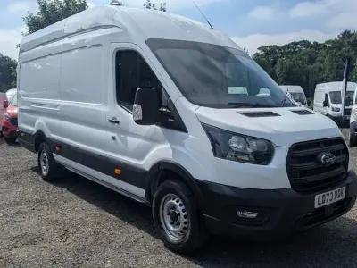 Used Ford Transit 130 HP (95 kW) 2023 White Van