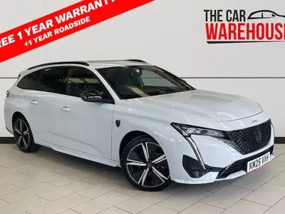 Used Peugeot 308 SW GT 134 HP (98 kW) 2025 White Estate