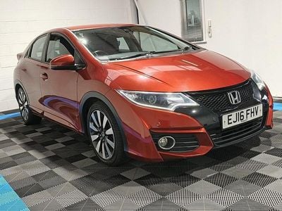 Used Honda Civic SE Plus 2016 Red Hatchback