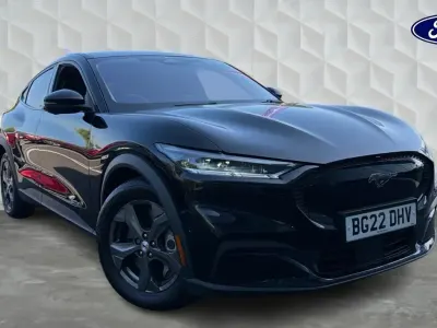 Used Ford Mustang Mach-E Extended Range 91 kW (124 HP) 2022 Absolute black SUV