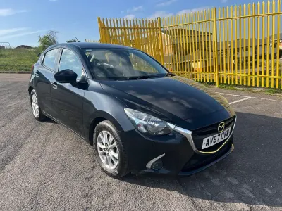Used Mazda 2 90 HP (66 kW) 2017 Black Hatchback
