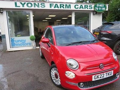Used Fiat 500 Red 70 HP (51 kW) 2022 Red Hatchback