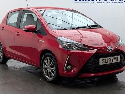 Red Used 2019 Toyota Yaris Hybrid Hatchback | £11,550 (Good price)