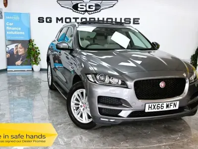 Used Jaguar F-Pace Portfolio 180 HP (132 kW) 2016 Grey SUV