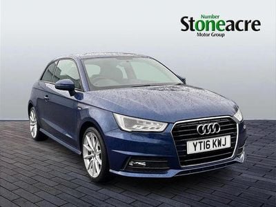 Used Audi A1 S-Line 147 HP (108 kW) 2016 Blue Hatchback
