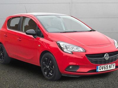 Used Vauxhall Corsa 75 HP (55 kW) 2019 Red Hatchback