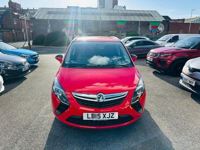 Used Vauxhall Zafira 140 HP (102 kW) 2015 Red MPV