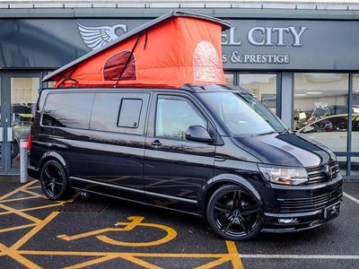 Used VW T6 Highline 190 HP (139 kW) 2018 Black Van