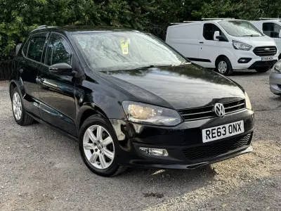 Used VW Polo Edition 75 HP (55 kW) 2013 Black Hatchback