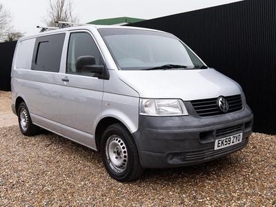 Used VW T5 130 HP (95 kW) 2009 Silver Van