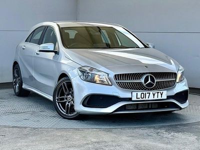 Used Mercedes A180 AMG line 109 HP (80 kW) 2017 Silver Hatchback
