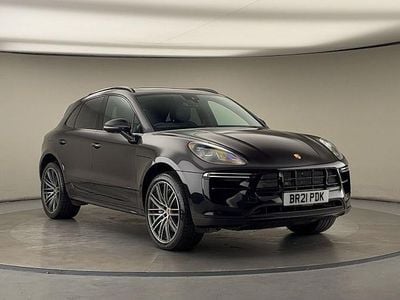 Used Porsche Macan Turbo 441 HP (324 kW) 2020 Jet black SUV
