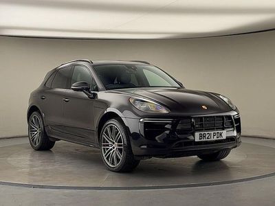 Jet black Used 2020 Porsche Macan Turbo SUV | £50,700 (A bit pricey)