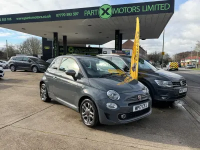 Used Fiat 500 S 69 HP (50 kW) 2017 Grey Hatchback