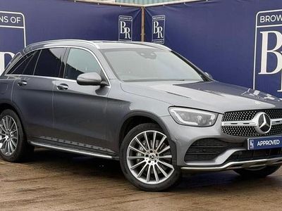 Grey Used 2021 Mercedes GLC220 AMG line SUV | £26,849 (A bit pricey)