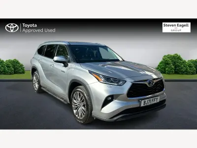 Used Toyota Highlander 243 HP (178 kW) 2021 Silver SUV