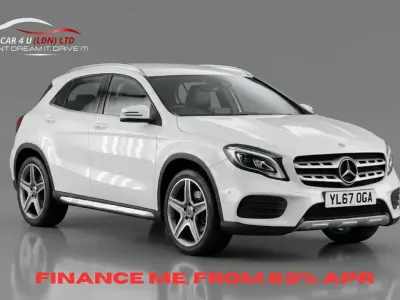 Used Mercedes GLA200 AMG line 156 HP (114 kW) 2017 White SUV