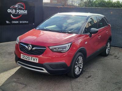 Used Vauxhall Crossland X SRi 110 HP (80 kW) 2020 Red SUV