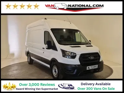Used Ford Transit 130 HP (95 kW) 2022 White Van