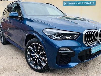 Used BMW X5 M Sport 286 HP (210 kW) 2020 Blue SUV