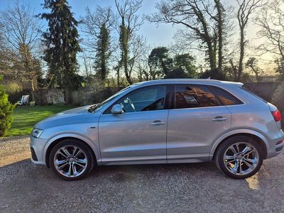 Begagnad Audi Q3 S-line plus 2016 Silver SUV