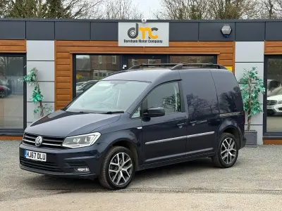 Used VW Caddy Highline 150 HP (110 kW) 2017 Blue MPV